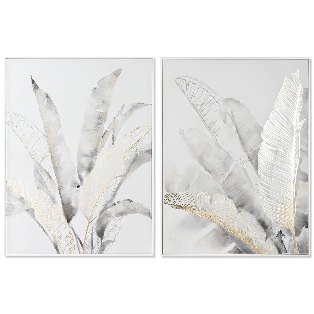 Lienzo DKD Home Decor Poliestireno Lienzo 90 x 4 x 120 cm