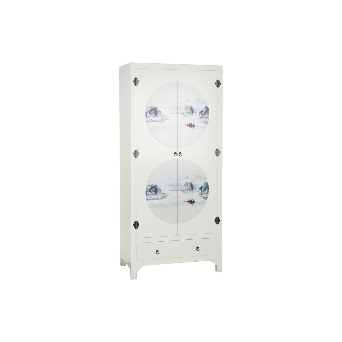 Aparador DKD Home Decor Blanco Abeto Madera MDF 85,5 x 50,5 x 186,2 cm