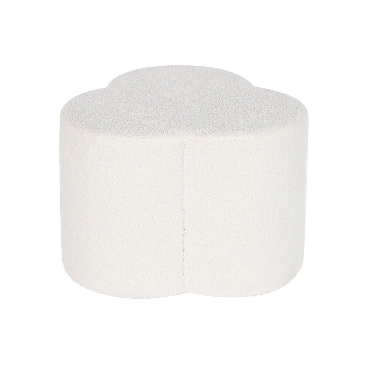 Reposapiés DKD Home Decor Blanco 53 x 53 x 40 cm