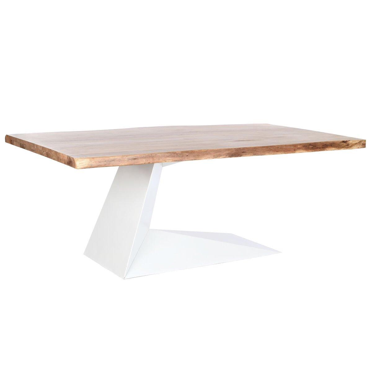 Mesa de Comedor DKD Home Decor Metal Madera de acacia 200 x 100 x 76 cm