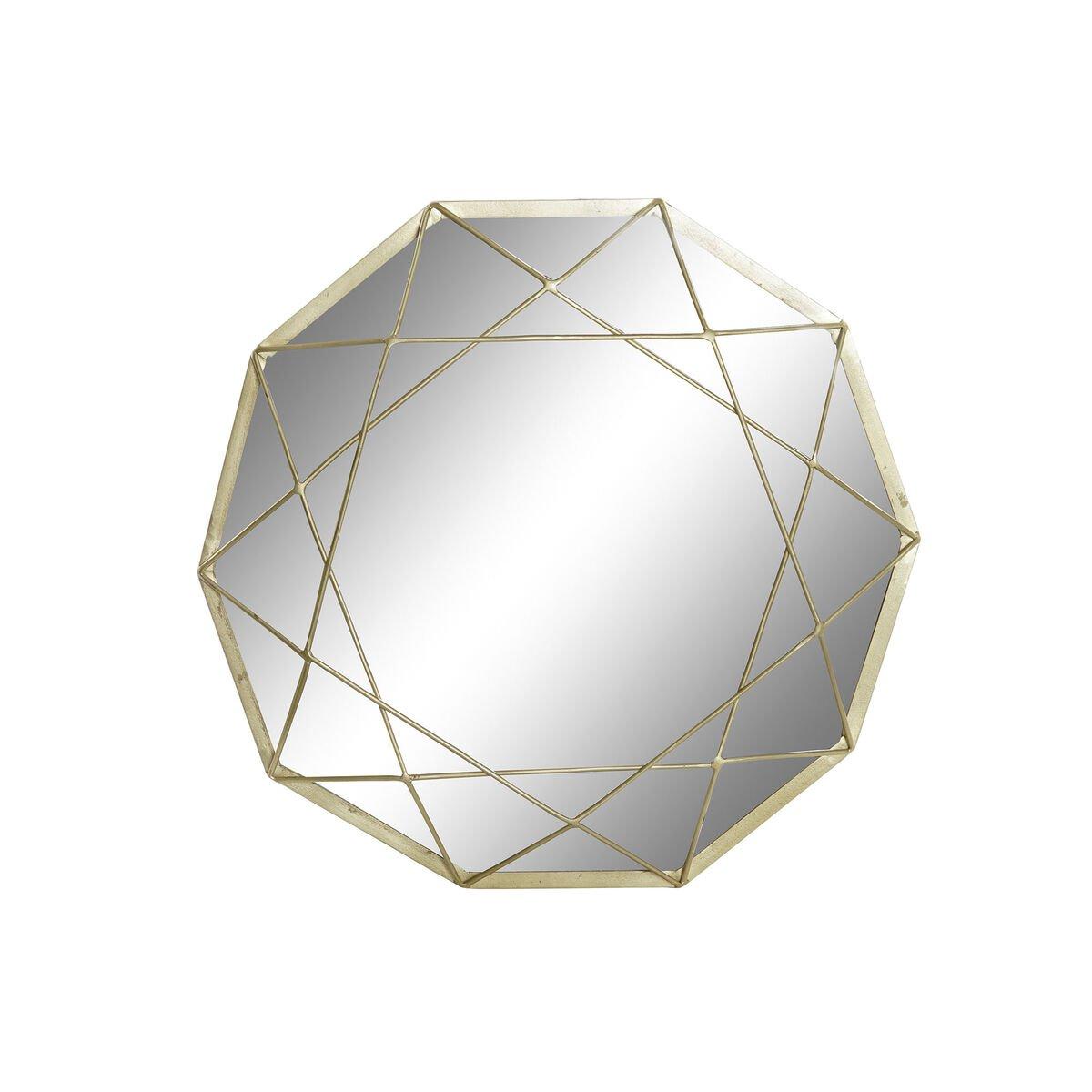 Espejo de pared DKD Home Decor Dorado 50 x 5 x 52 cm
