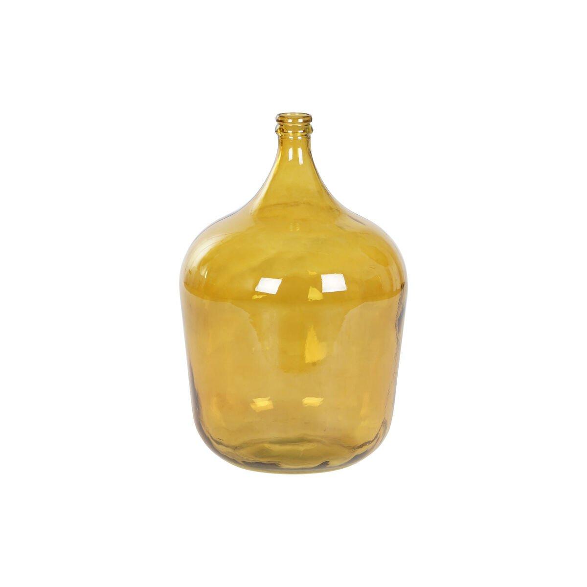 Jarrón DKD Home Decor Naranja Cristal Templado 36 x 36 x 56 cm