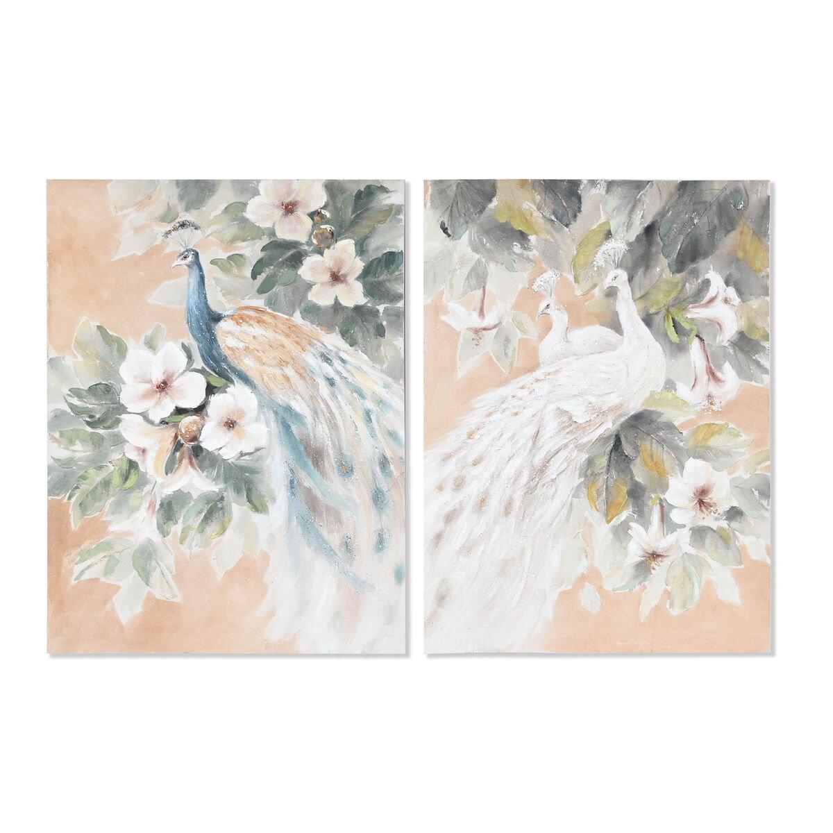 Lienzo Home ESPRIT Pino Lienzo 90 x 3,7 x 120 cm