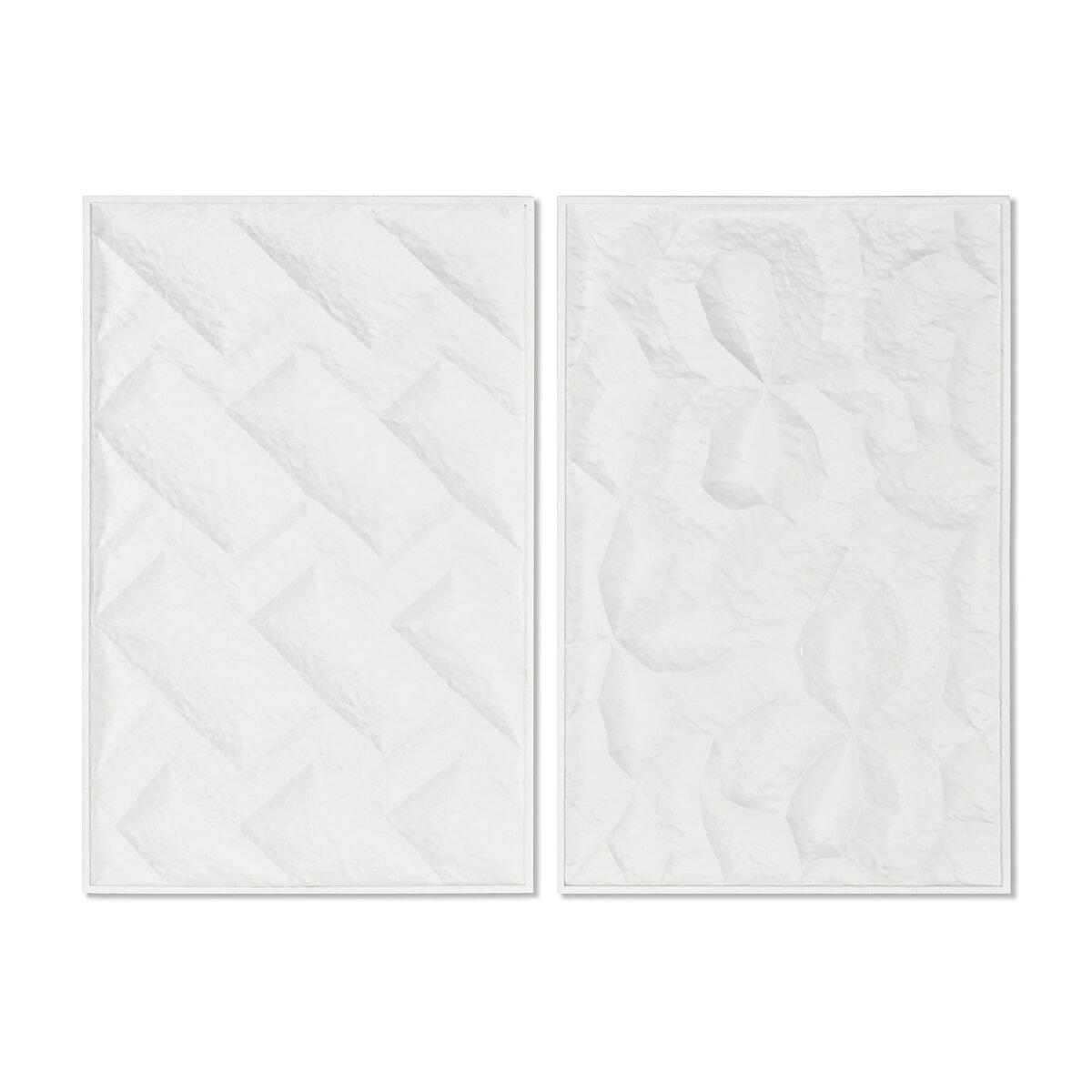 Cuadro Home ESPRIT Metal Abeto Madera MDF 58,5 x 4 x 92,5 cm