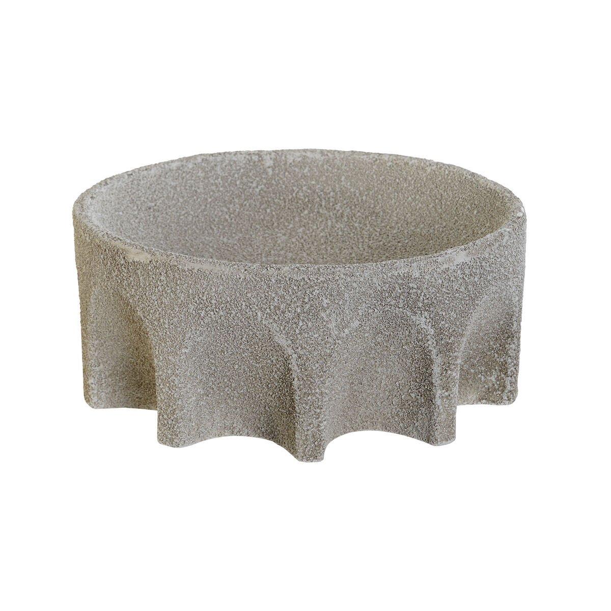 Centro de Mesa Home ESPRIT Blanco Resina 26 x 26 x 11 cm