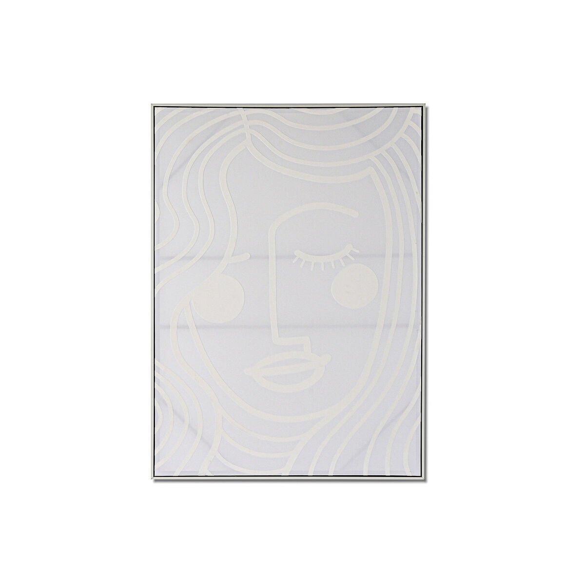 Lienzo Home ESPRIT Blanco Mujer Scandi 103 x 4,5 x 143 cm