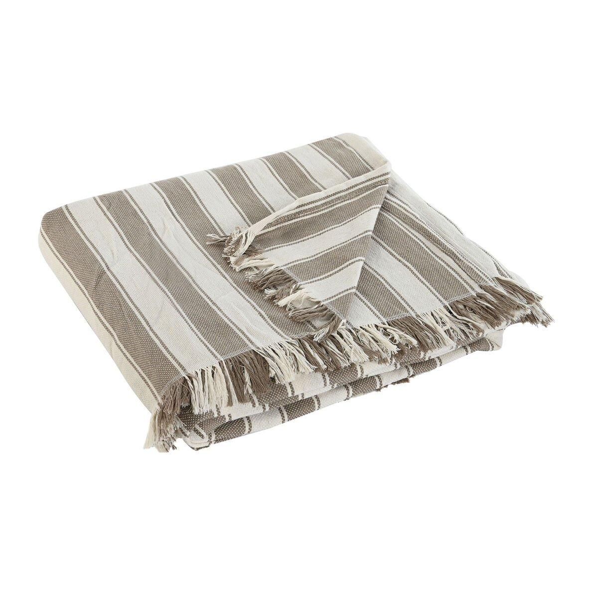 Cubrecamas Home ESPRIT Beige 230 x 260 cm
