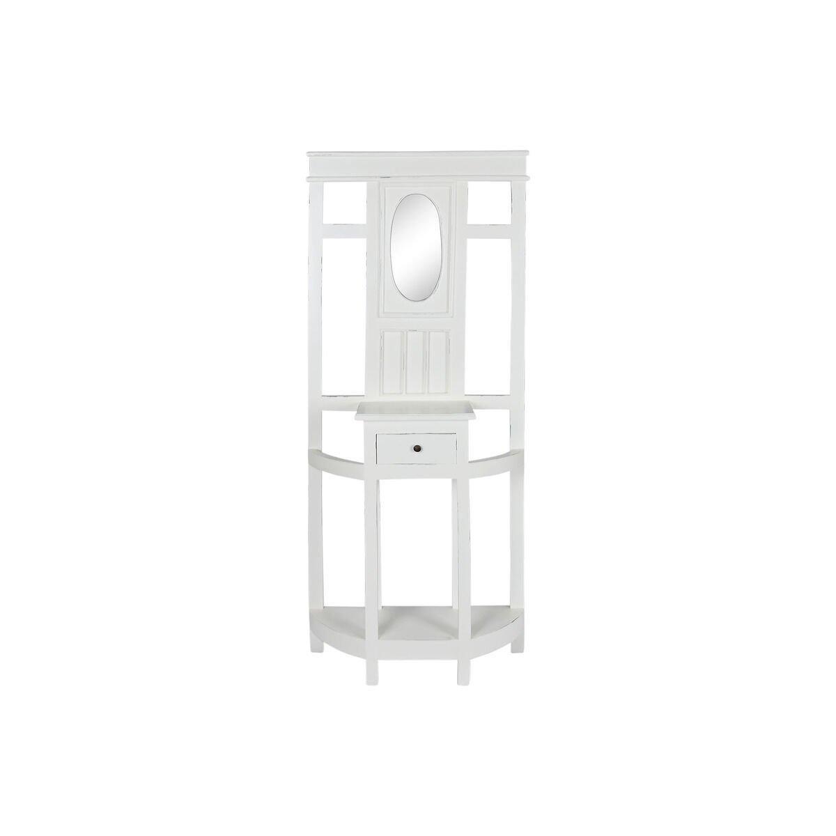 Recibidor Home ESPRIT Blanco 75 x 31 x 180 cm 77 x 31 x 180 cm
