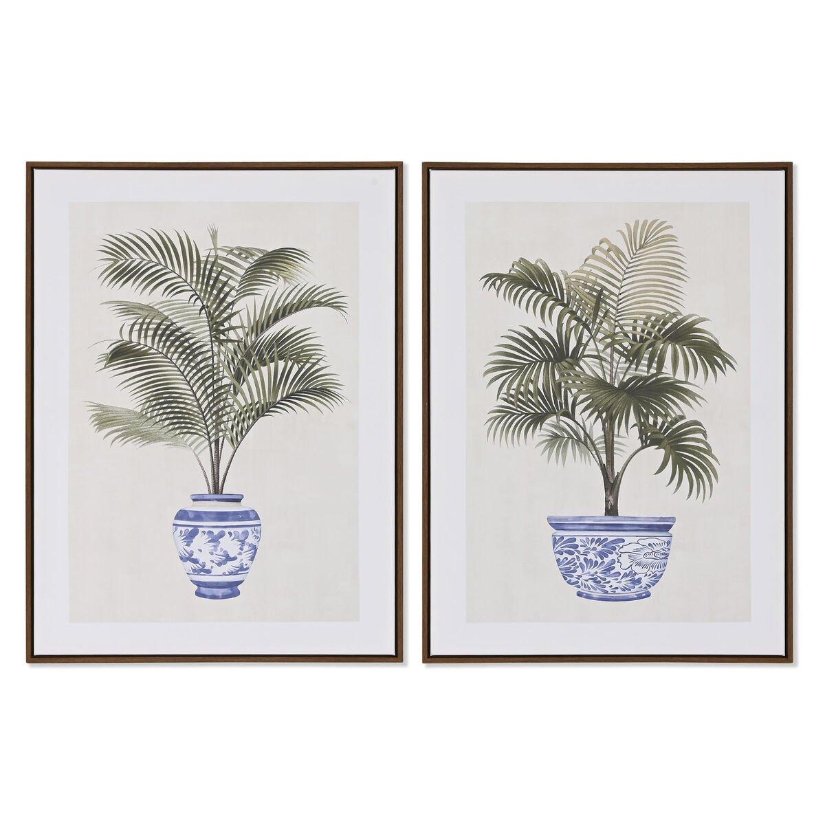 Lienzo Home ESPRIT Poliestireno Lienzo 60 x 4 x 80 cm
