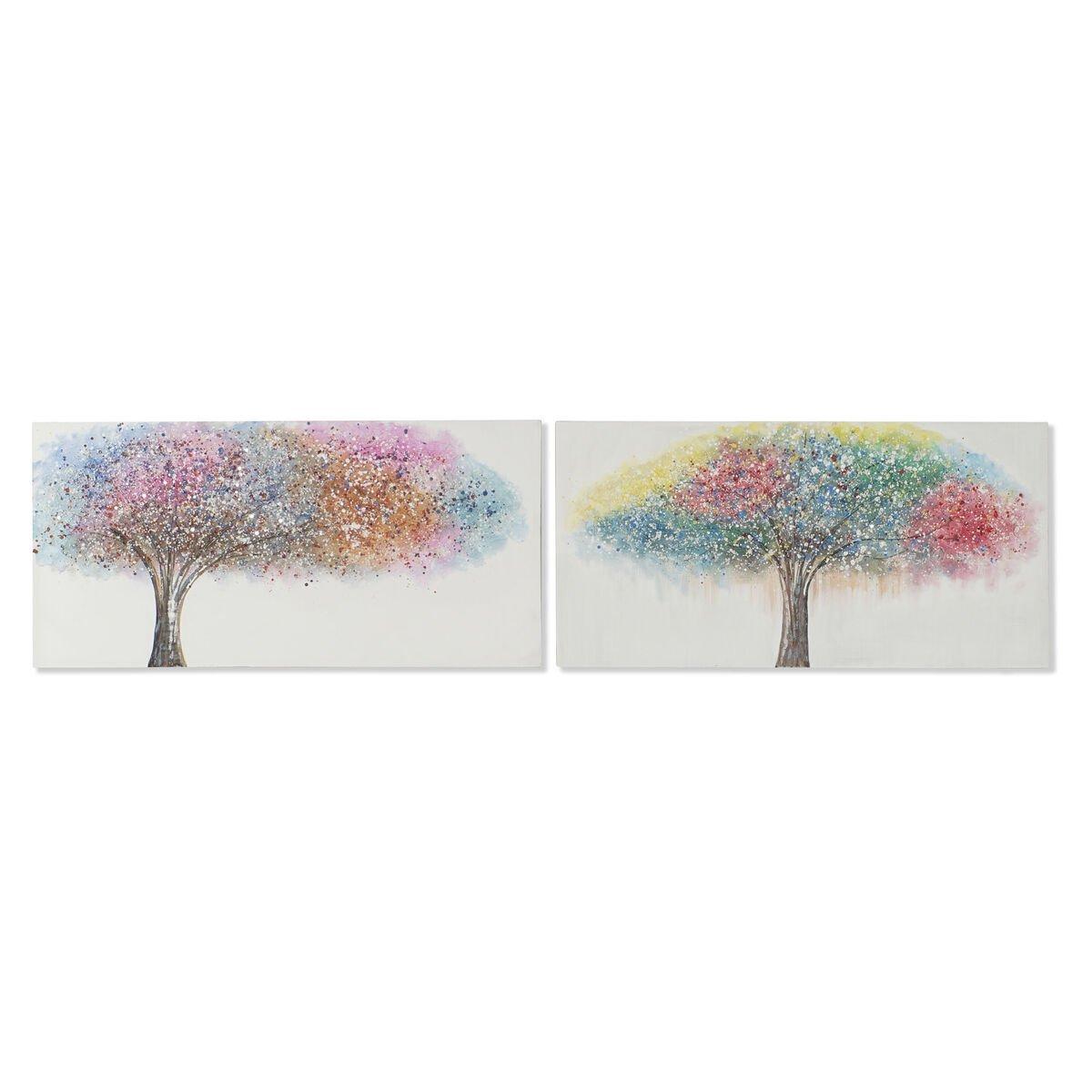 Lienzo Home ESPRIT Lienzo Madera MDF 120 x 3 x 60 cm