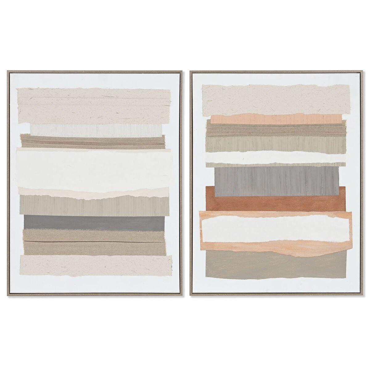 Lienzo Home ESPRIT Pino Lienzo 62 x 4,5 x 82 cm 62,3 x 4,5 x 82,3 cm