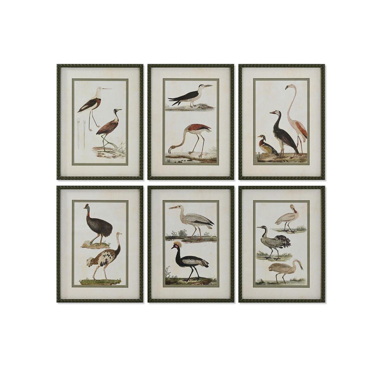 Cuadro Home ESPRIT Cristal Abedul 40 x 2,5 x 54 cm 40 x 3 x 54 cm