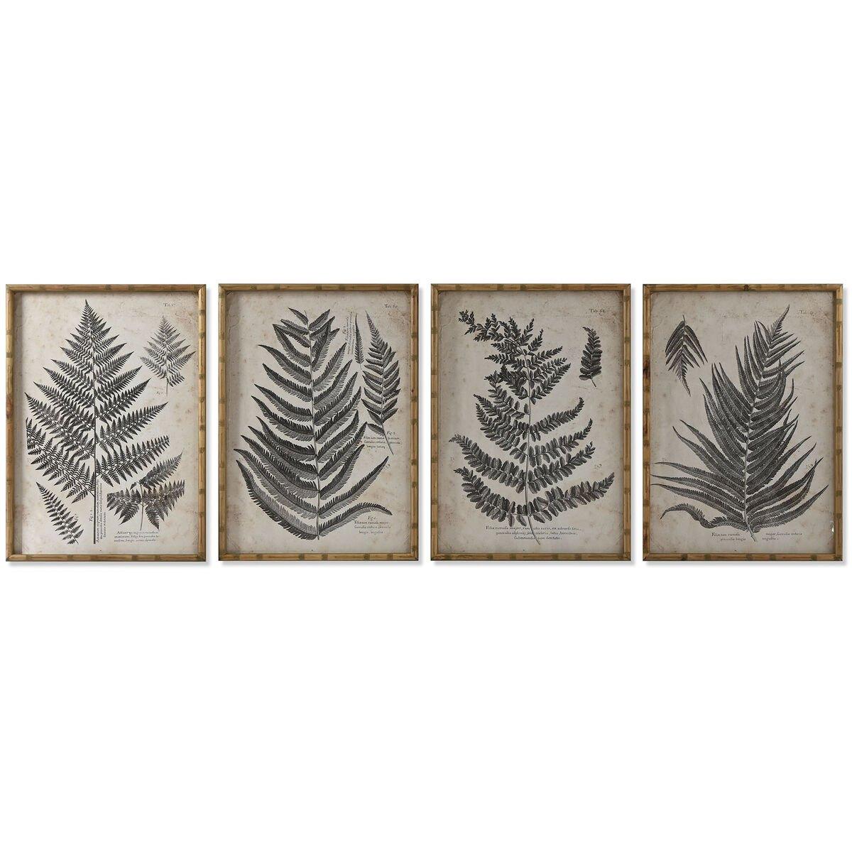 Cuadro Home ESPRIT Cristal Abeto 50 x 3 x 70 cm 50 x 2,5 x 70 cm