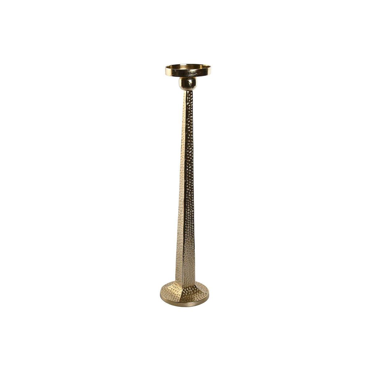 Portavelas Home ESPRIT Dorado Aluminio 18,5 X 18,5 X 85,5 cm