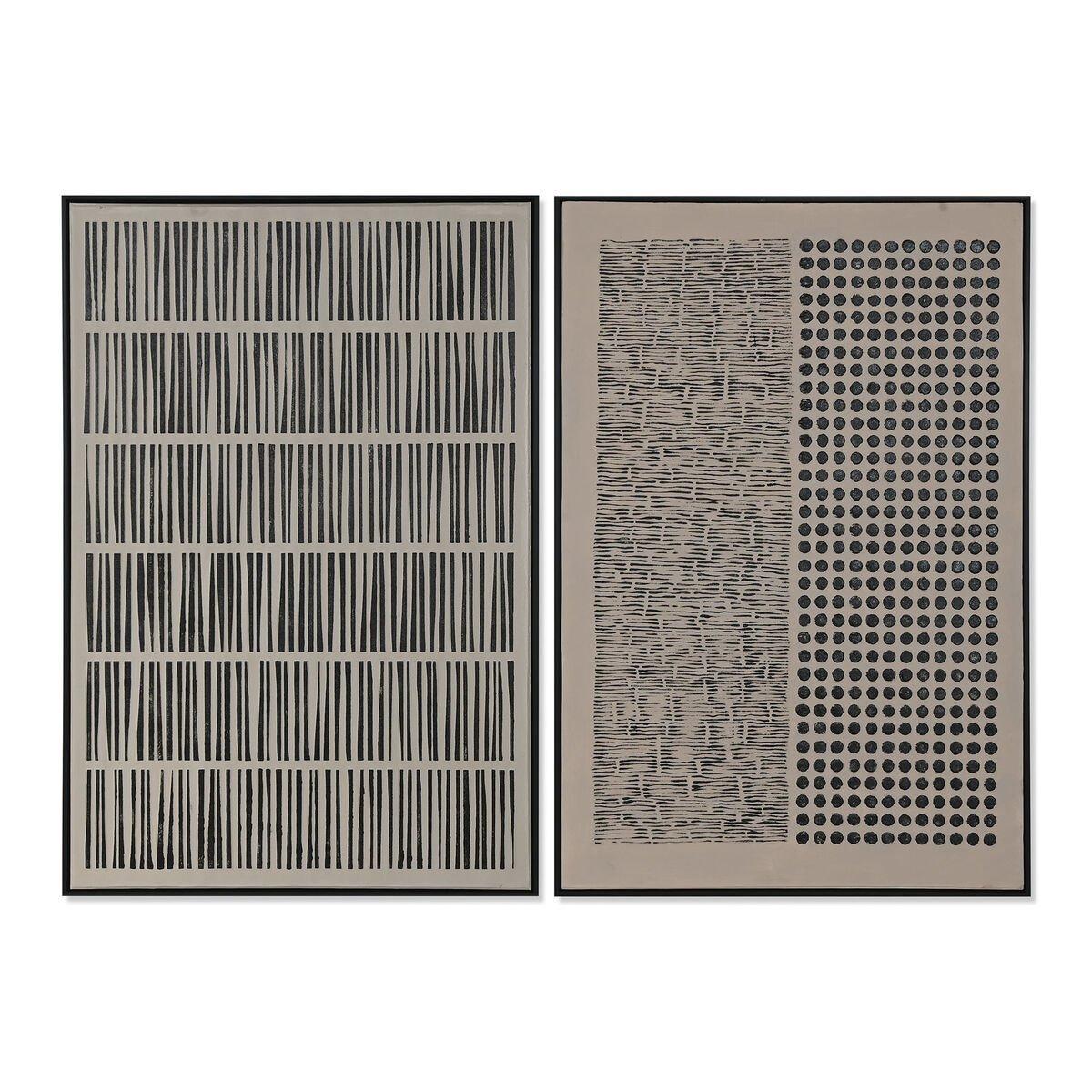 Lienzo Home ESPRIT Yeso Lienzo 83 x 4 x 123 cm