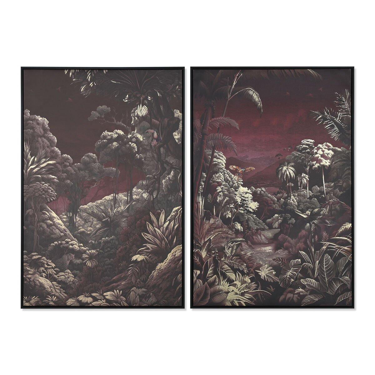 Lienzo Home ESPRIT Poliestireno Lienzo 83 x 4 x 123 cm