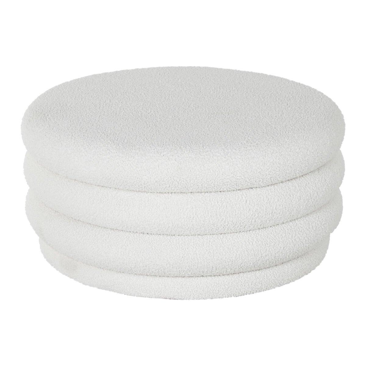 Mesa de Centro Home ESPRIT Blanco 79 x 79 x 38 cm