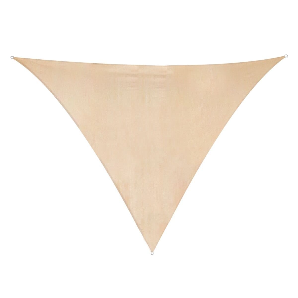 Vela de sombra Vela sombreo Beige 3 x 3 m 300 x 300 x 0,5 cm Toldo