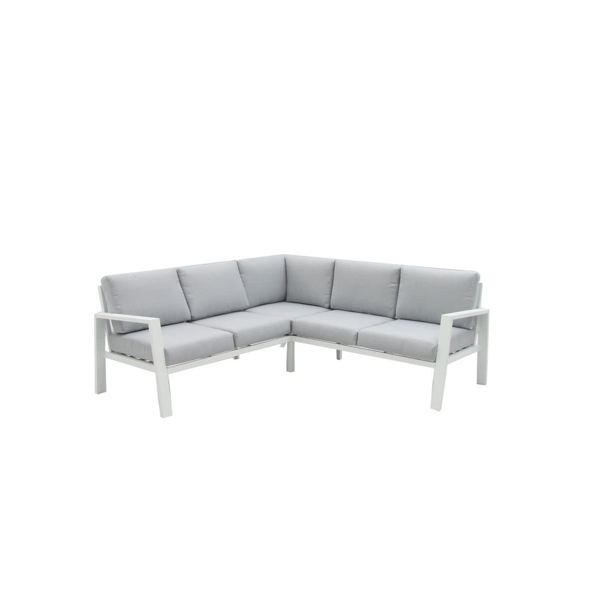 Sofá de Jardín Thais Blanco 195 x 195 x 73,6 cm