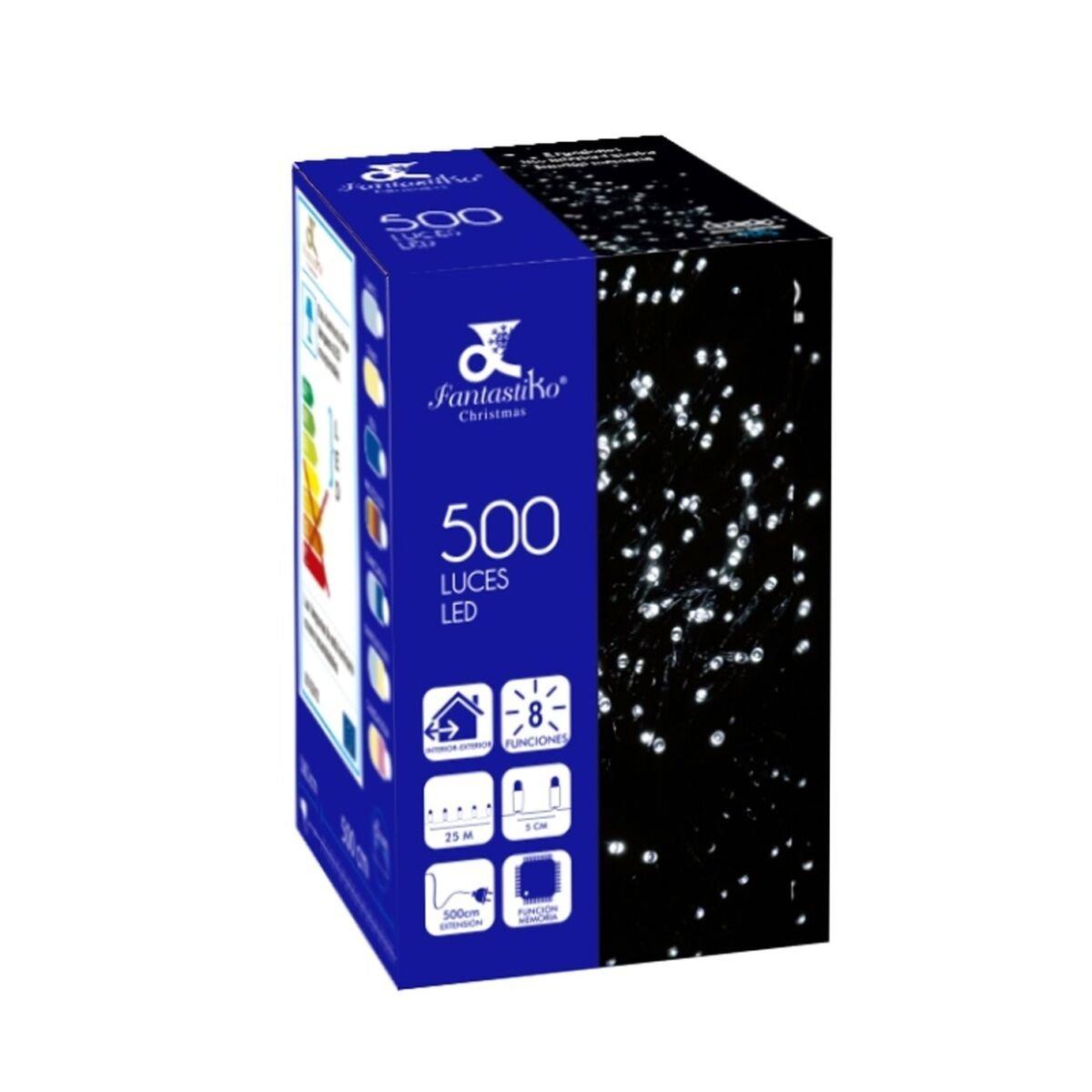 Guirnalda de Luces LED 6 W Rosa Blanco Cálido 25 m 24 X 14,5 X 12 CM