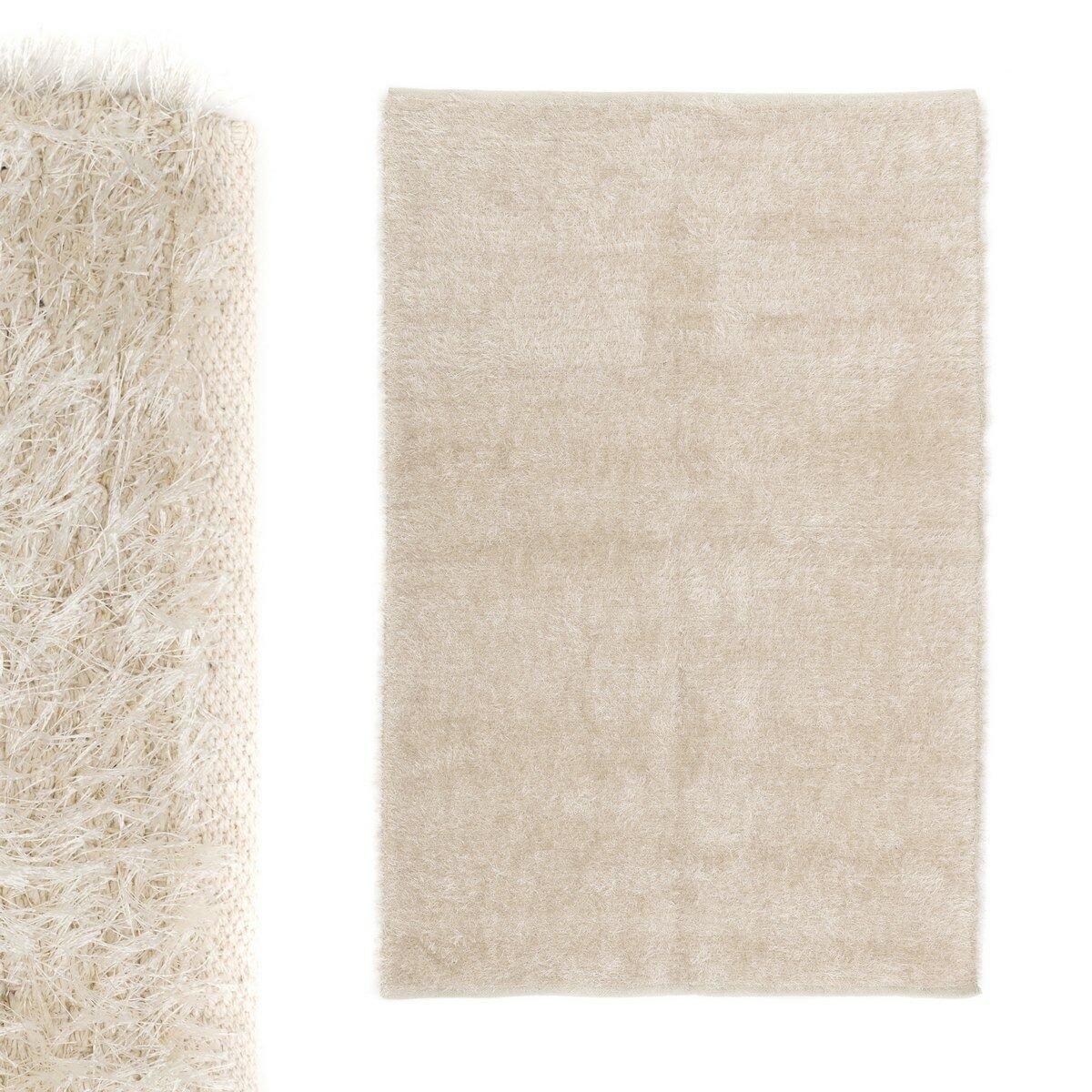 Alfombra SHAGGY Natural 120 x 180 x 2 cm