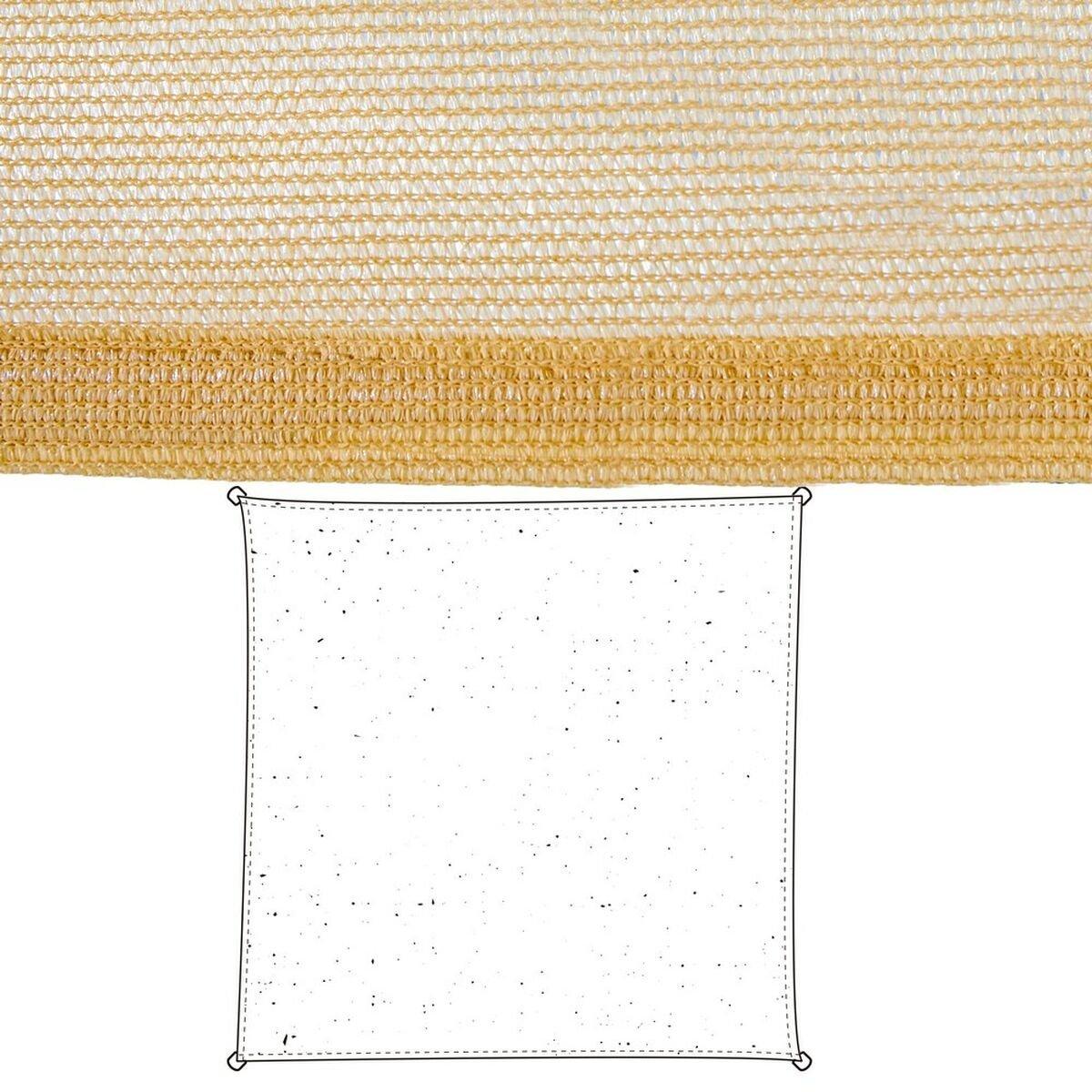 Vela de sombra Vela sombreo Beige 500 x 500 x 1 cm 500 x 1 x 500 cm
