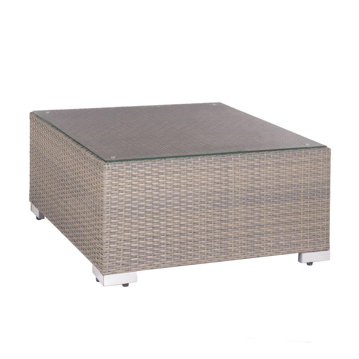 Mesa de Centro Marlene Marrón claro 75 x 75 x 38 cm