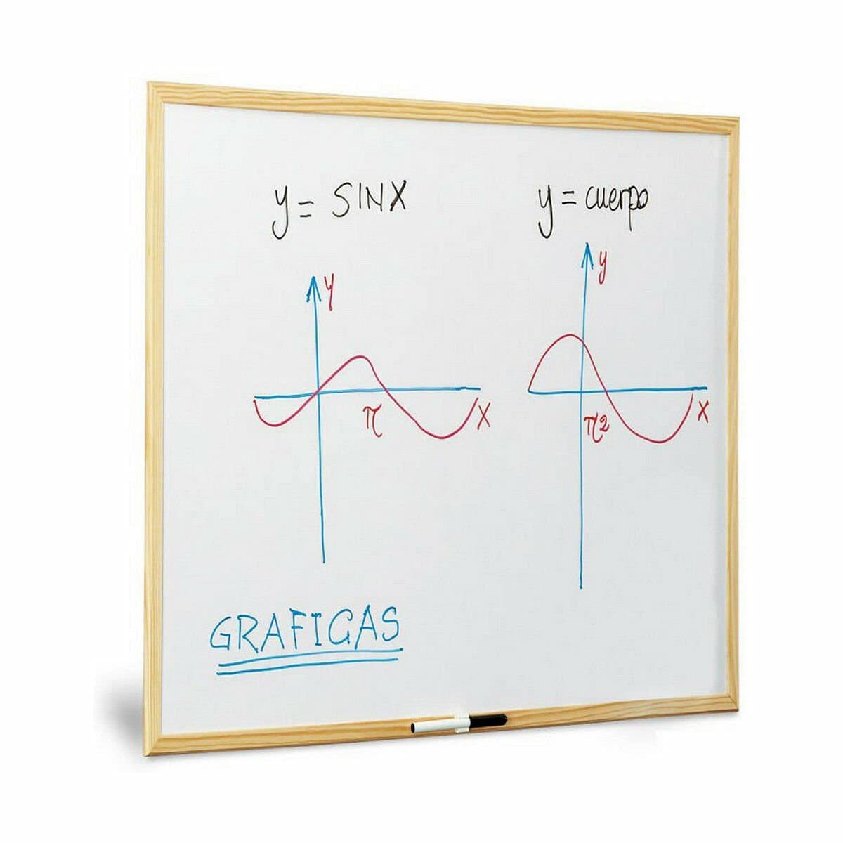 Pizarra blanca Faibo 60 x 90 cm