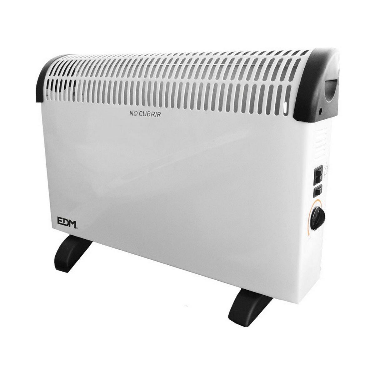 Calefactor Eléctrico de Convección EDM 07134 07134 Blanco 2000 W