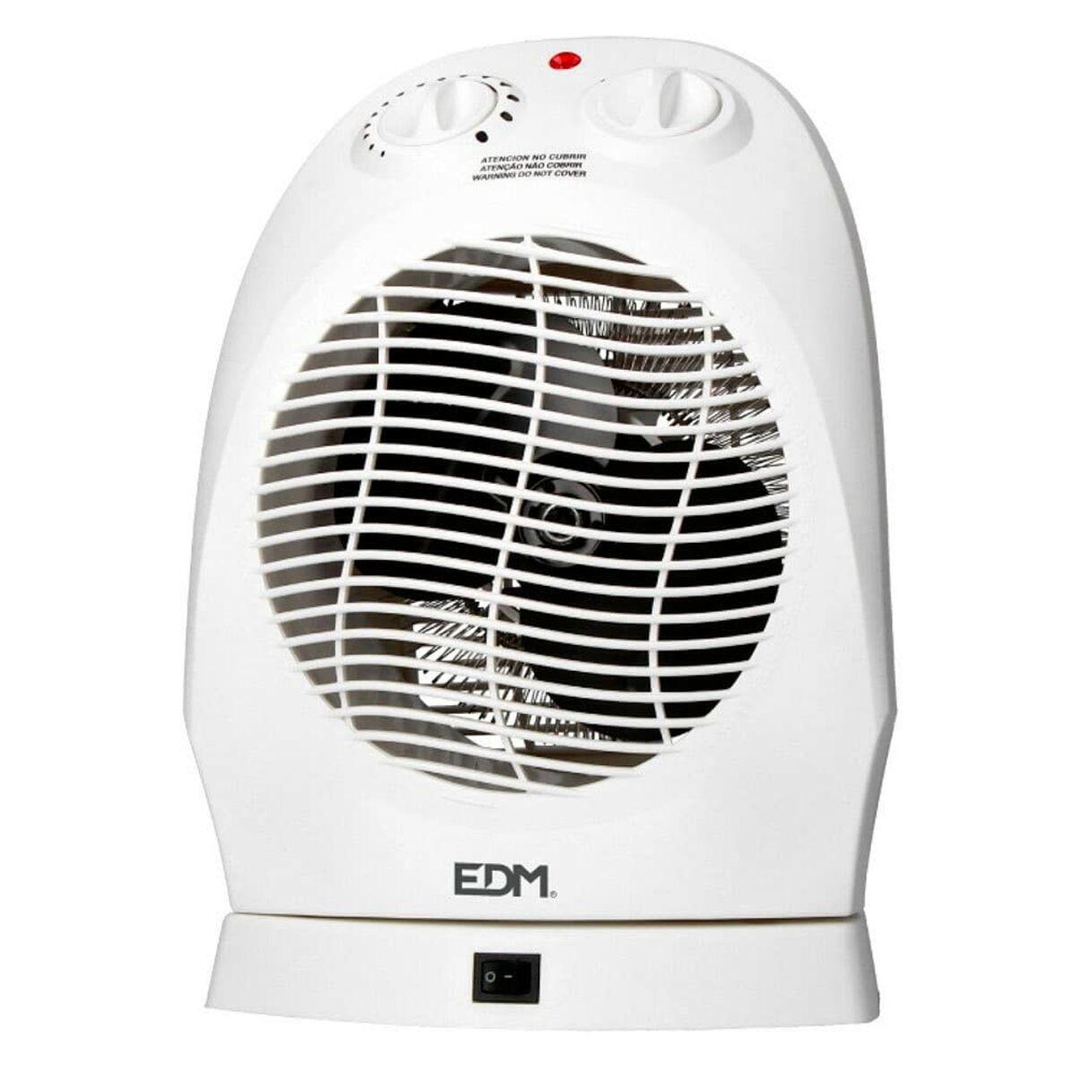Calefactor Cerámico Oscilante EDM 07202 07202 Blanco 1000 - 2000 W