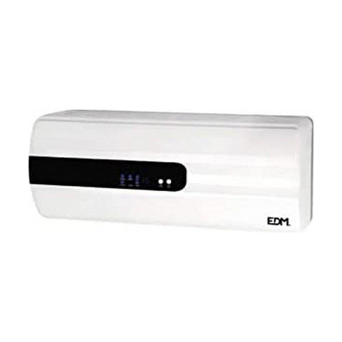 Calefactor Split Cerámico de Pared EDM 07206 Blanco 1000 - 2000 W
