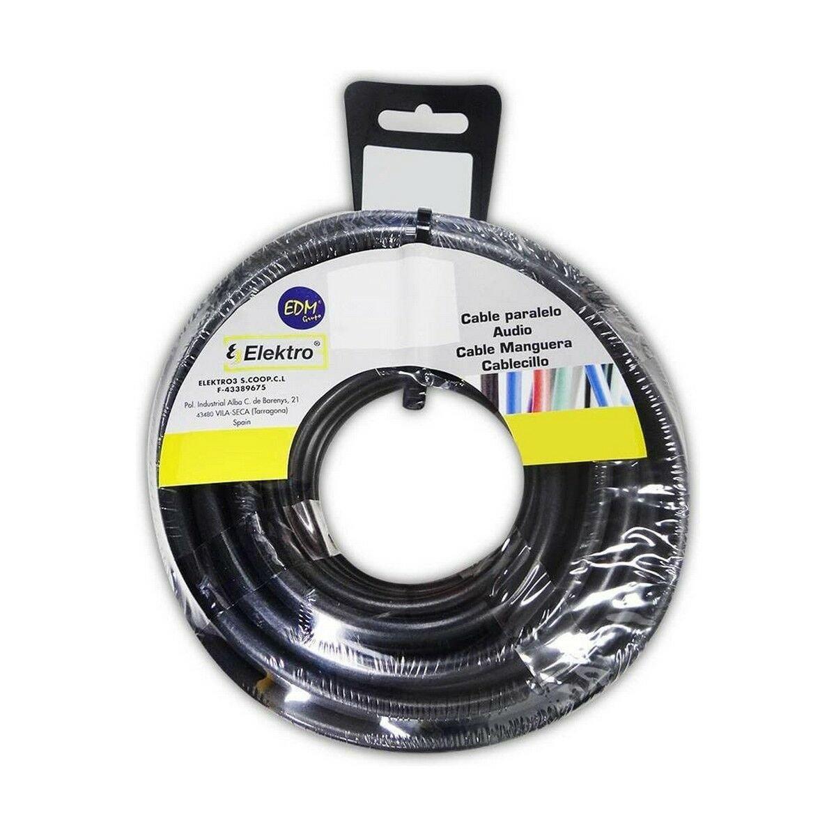 Cable EDM 28332 Negro 3 x 1 mm 15 m