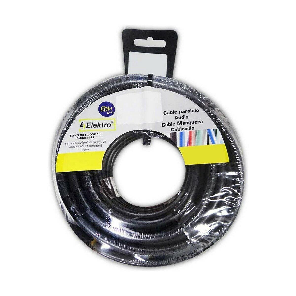 Cable EDM 28366 Negro 5 m