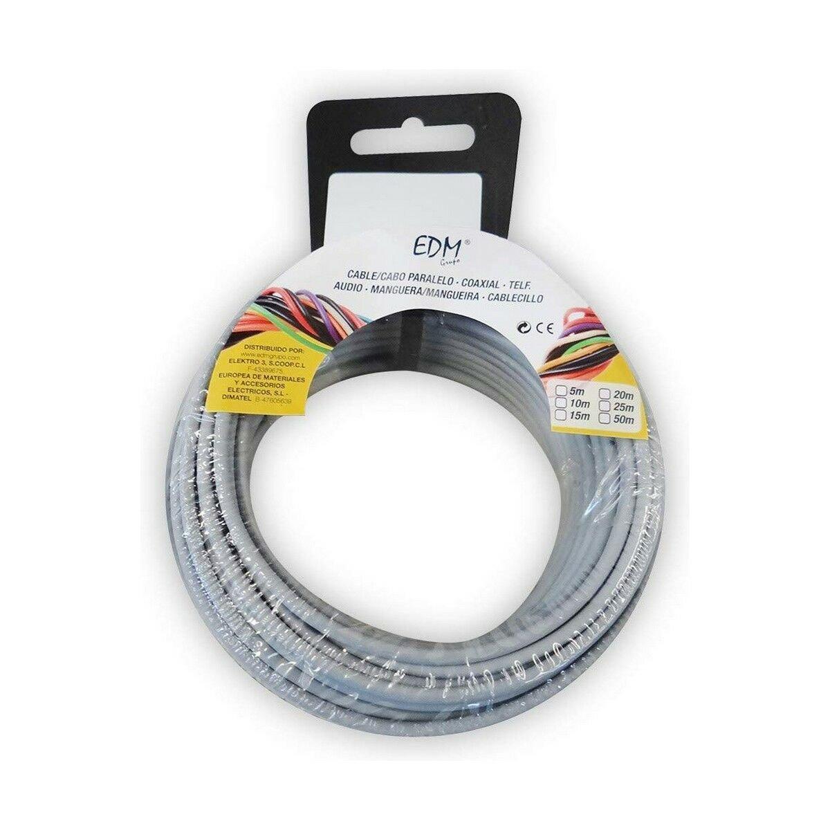 Cable EDM 28404 Gris 1,5 mm 5 m