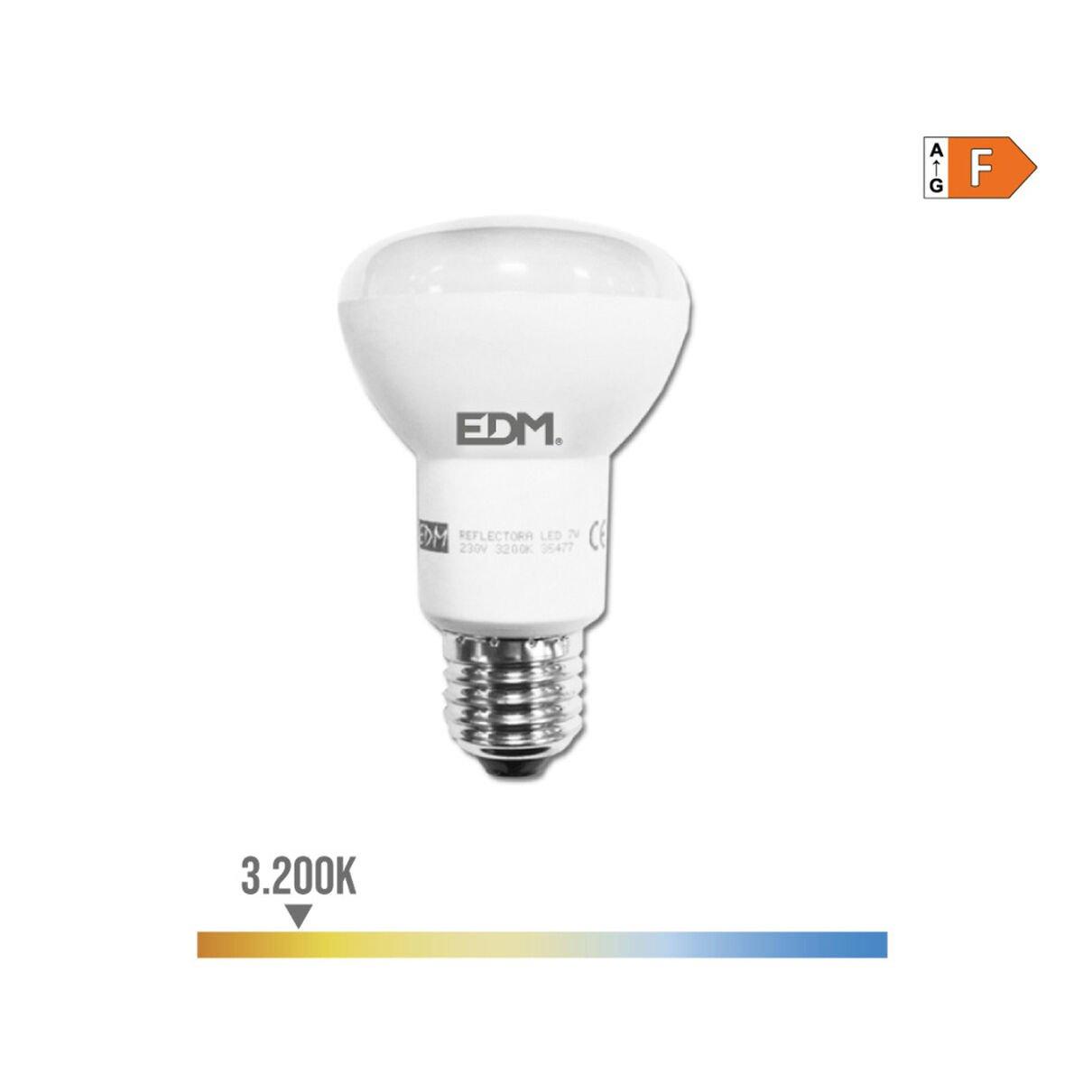Bombilla LED EDM 35477 F 7 W 48 W 37 W E27 600 lm 470 lm Ø 6,3 x 10 cm Reflectora (3200 K)