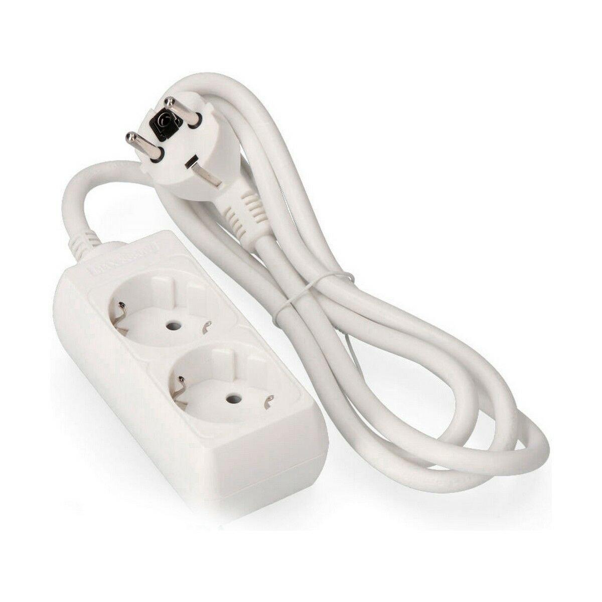 Regleta Enchufes 2 Tomas sin Interruptor EDM 41017 Schuko (3 m)