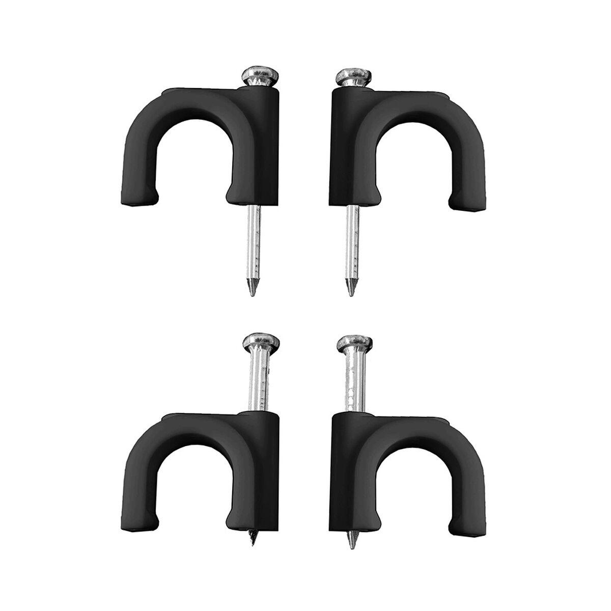 Grapas Lapafil 48026 Nº 6 Cables Negro 2 x 1 mm 100 Unidades