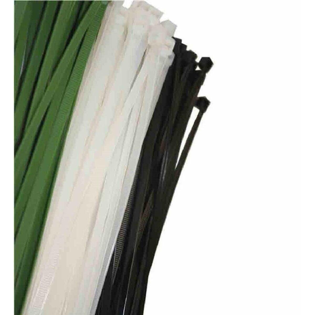 Bridas Nailon EDM 48322 Verde 380 x 4,8 mm (100 Unidades)