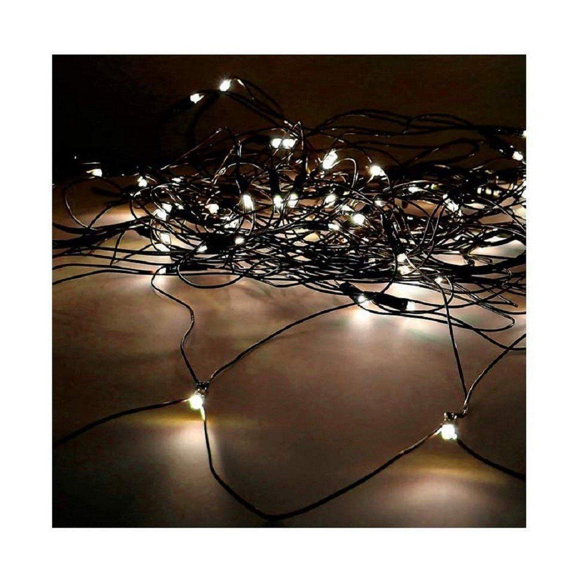 Cortina de Luces LED EDM 71268 Luz cálida Blanco Cálido 2 x 1,5 m (1 unidad)