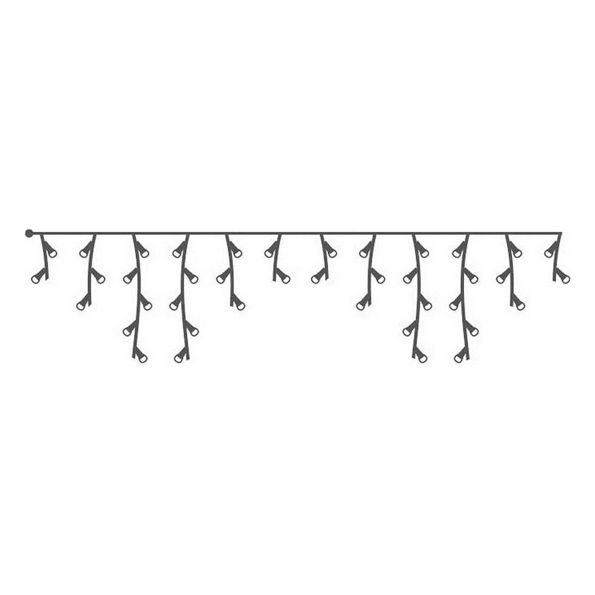 Cortina de Luces LED EDM 71482 Icicle Easy-Connect 100 W 0,72 W 200 x 50 cm