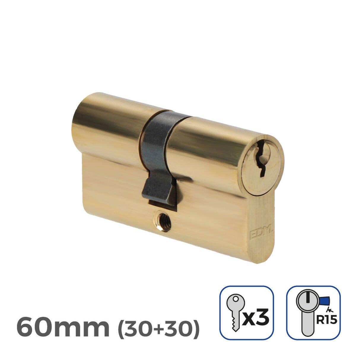 Cerradura EDM 85162 Dorado Latón