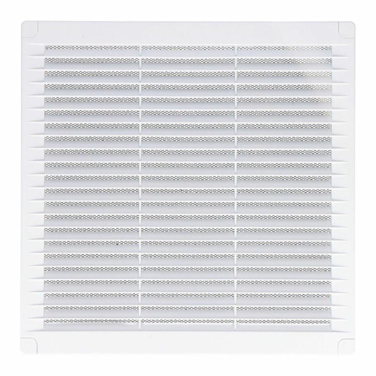 Rejilla de ventilación EDM 87700 Blanco 10 x 10 cm