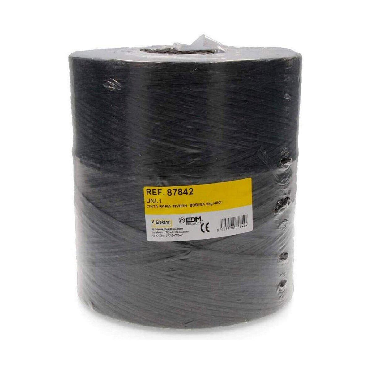 Cuerda EDM 87842 Negro Rafia