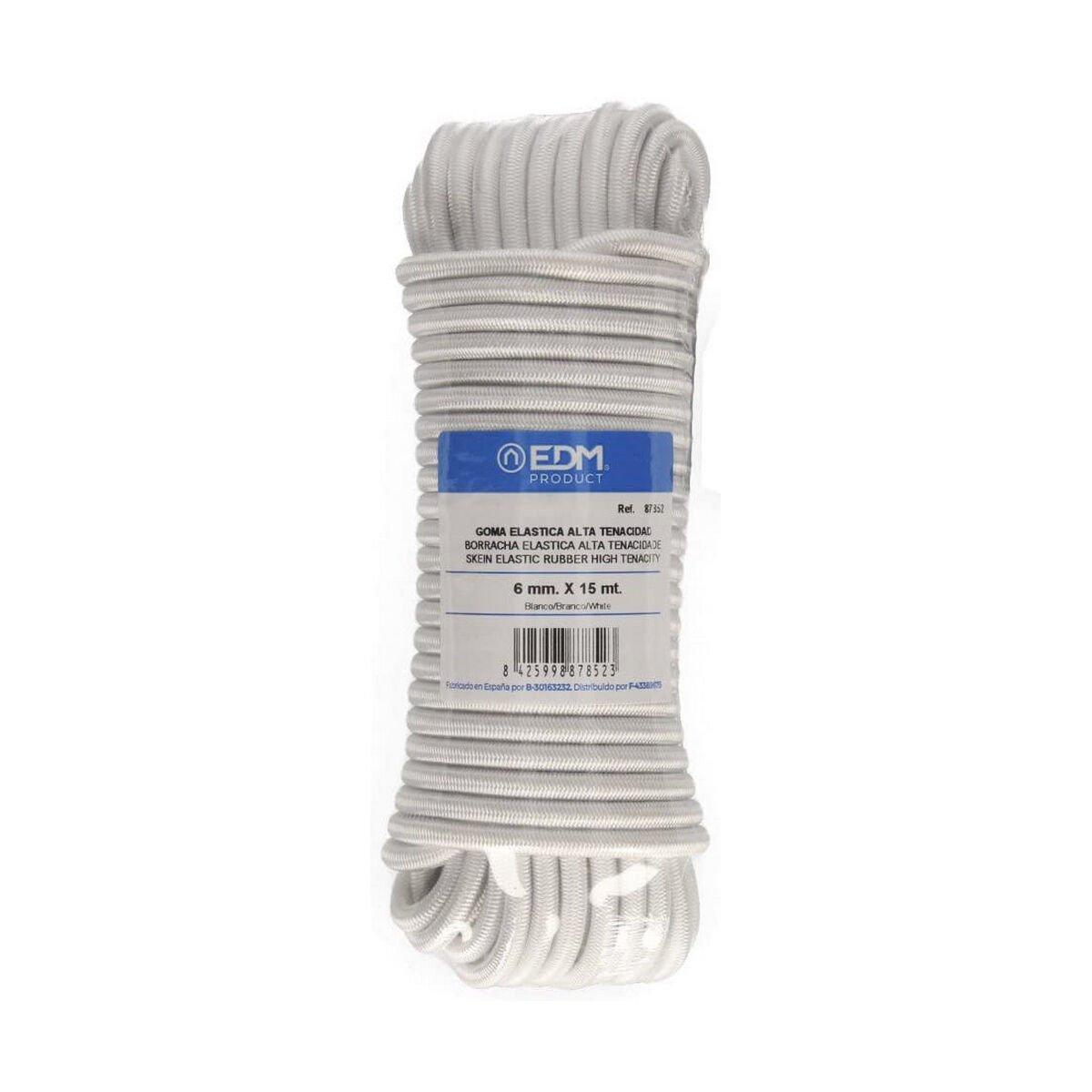Cuerda elástica EDM 87852 Blanco