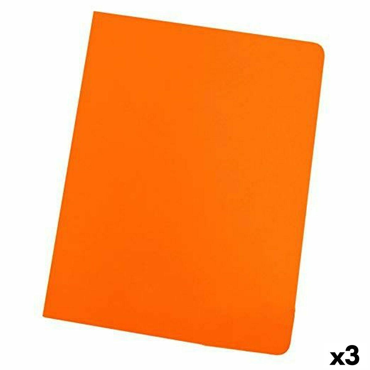 Set de Subcarpetas Elba Naranja Folio 50 Piezas (3 Unidades)