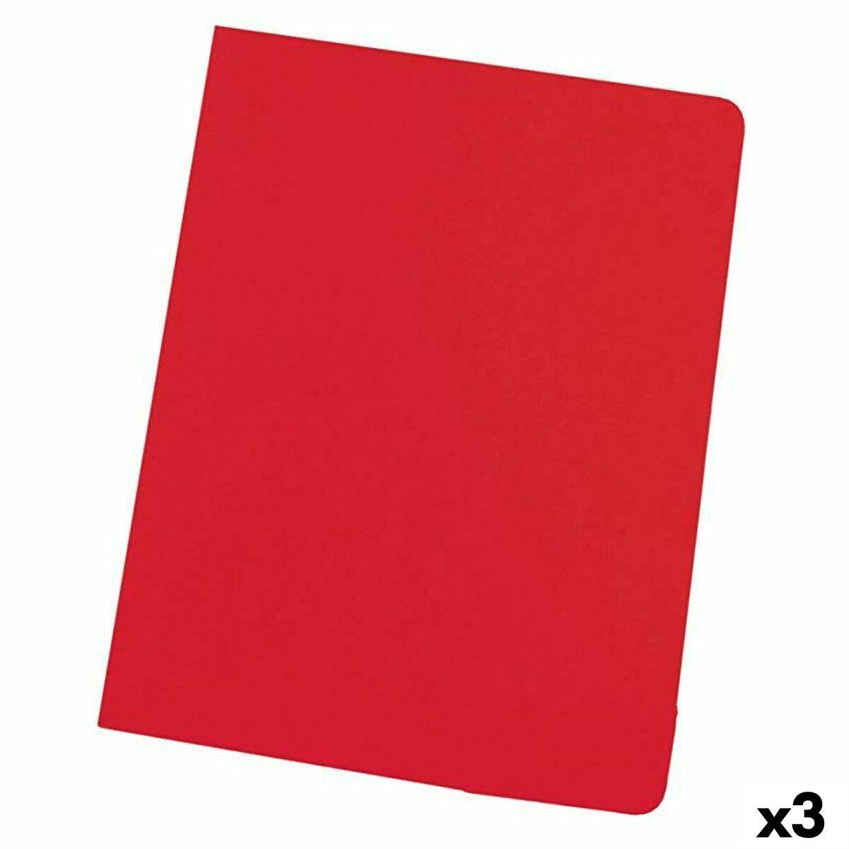Set de Subcarpetas Elba Rojo Folio 50 Piezas (3 Unidades)