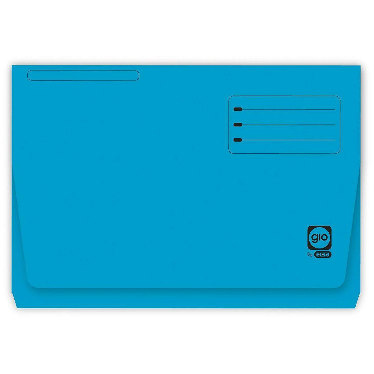 Subcarpeta Elba Azul Folio 25 Piezas (25 Unidades)