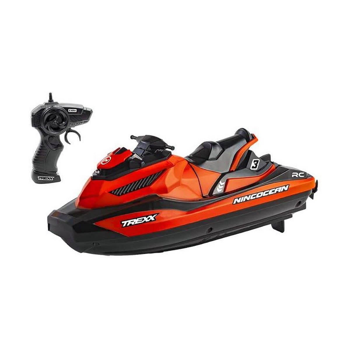 Lancha Radio Control Ninco Trexx 2 Motores 3,7 V 2,4 GHz Moto acuática de juguete