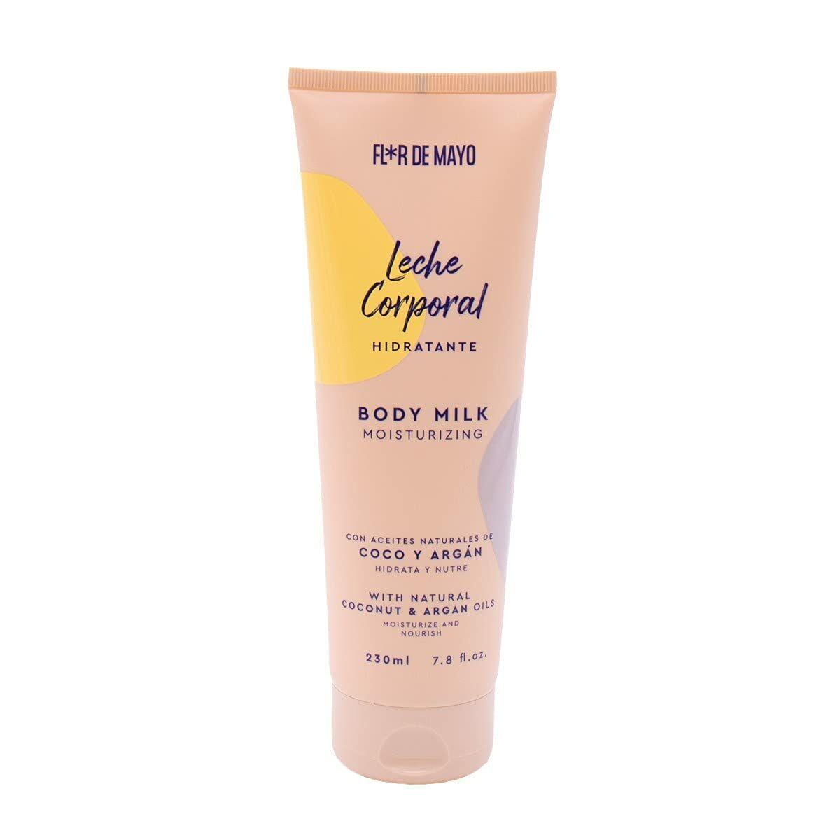 Leche Corporal Flor de Mayo Leche Corporal 230 ml Hidratante Coco Argán