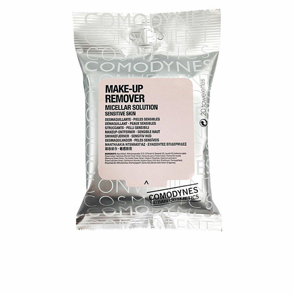Toallitas Desmaquillantes Comodynes Up Remover (20 Unidades)